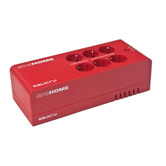 Salicru SPS.400.HOME Quick Start Manual
