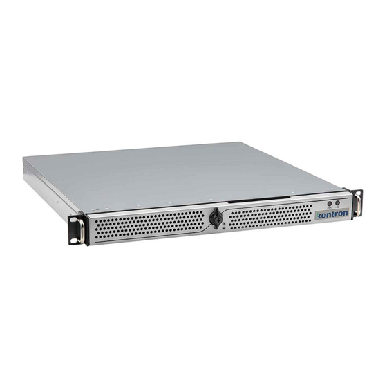 Kontron KISS 1U V4 ADL User Manual