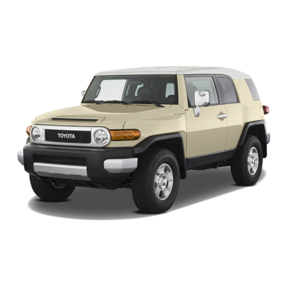 Toyota FJ CRUISER 2010 Quick Reference Manual