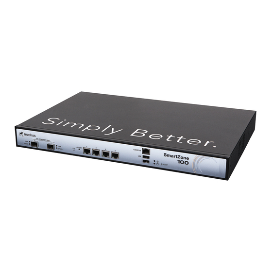 Ruckus Wireless SmartZone 100 Administrator's Manual