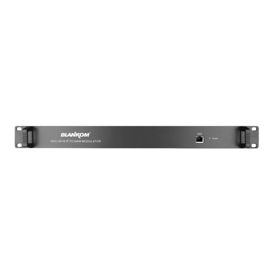 Blankom HDC 5016 User Manual