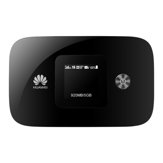 Huawei E5786s Quick Start Manual