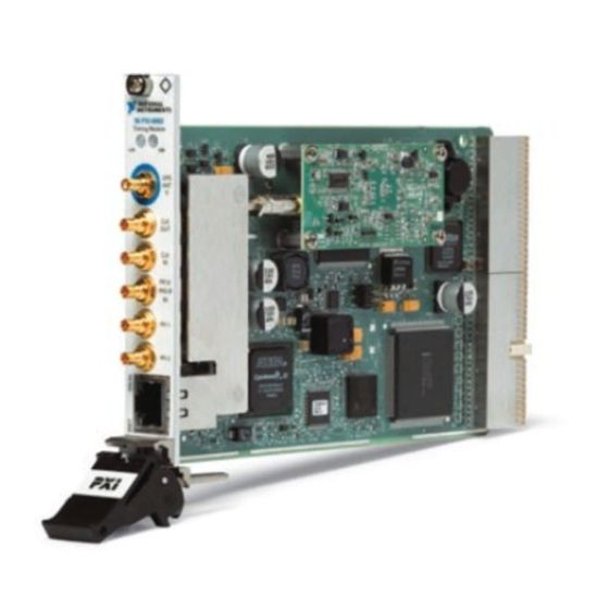 NI PXI-6682 User Manual
