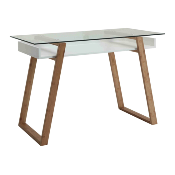 convenience concepts Oslo Sundance Desk Assembly Instructions