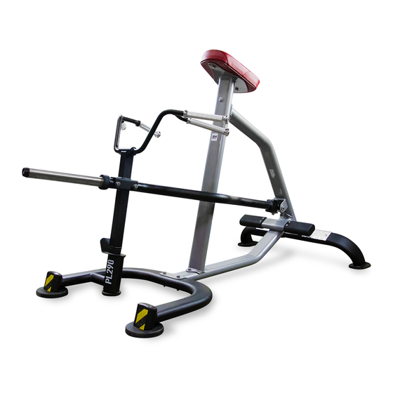 BH FITNESS PL290 Instructions For Assembly And Use