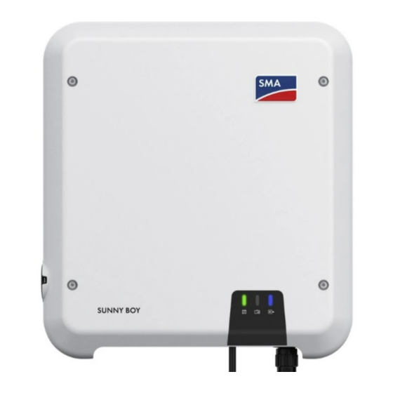 SMA SUNNY BOY 5.5-JP Grid-Tie Inverter Manuals