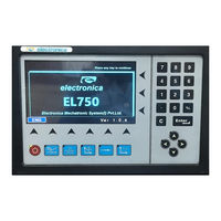 electronica EL762-C Operational Manual