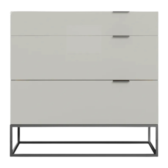 BROSA Tallinn Chest of Drawers Assembly Manual