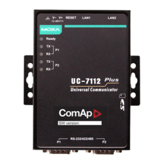 ComAp UC-7112-LX Plus Manuals