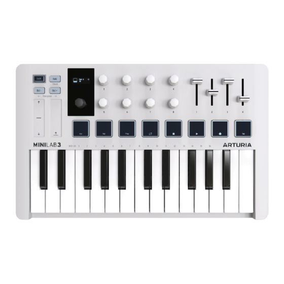 Arturia MINILAB 3 User Manual