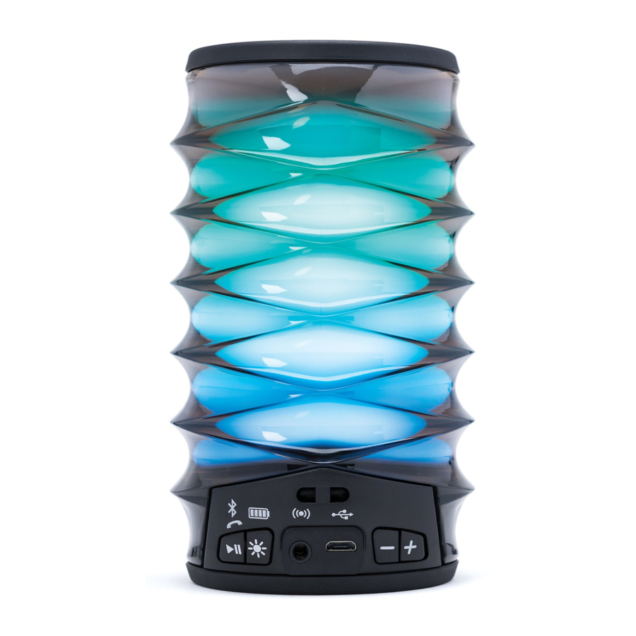IHome iBT76 - Color Changing Rechargeble Bluetooth Speaker Quick Start