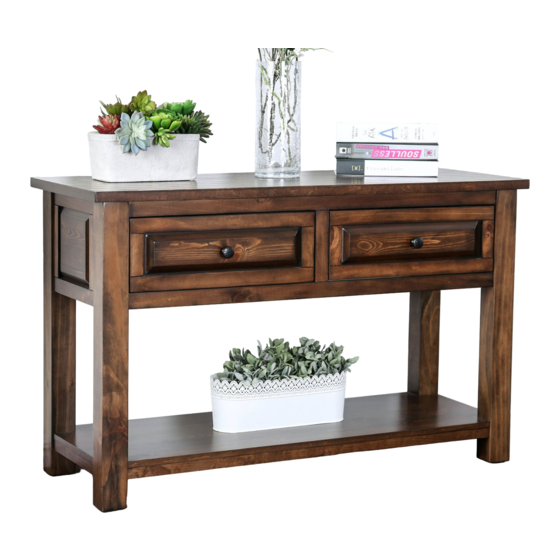 Furniture of America CM4613S Assembly Instructions Manual