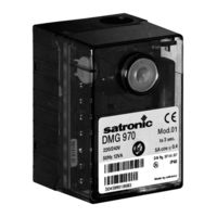 Honeywell satronic DMG 970 Manual