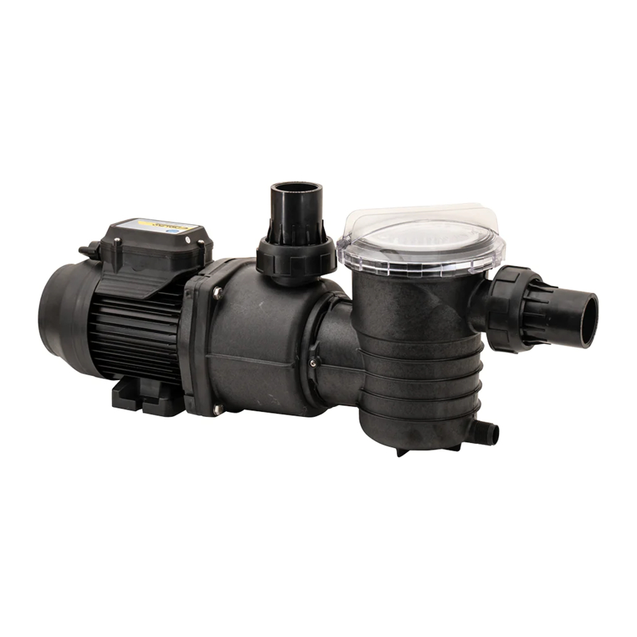 PoolRite ENDURO EP 750 / 900 / 1100 - Swimming Pool Pump Quick Start Guide