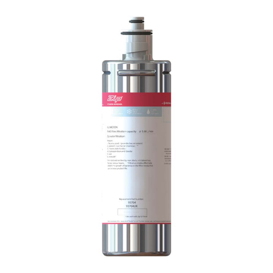 Zip MicroPurity 1S Installation Instructions Manual