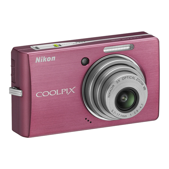 Nikon S510 - Coolpix Digital Camera Manual Del Usuario
