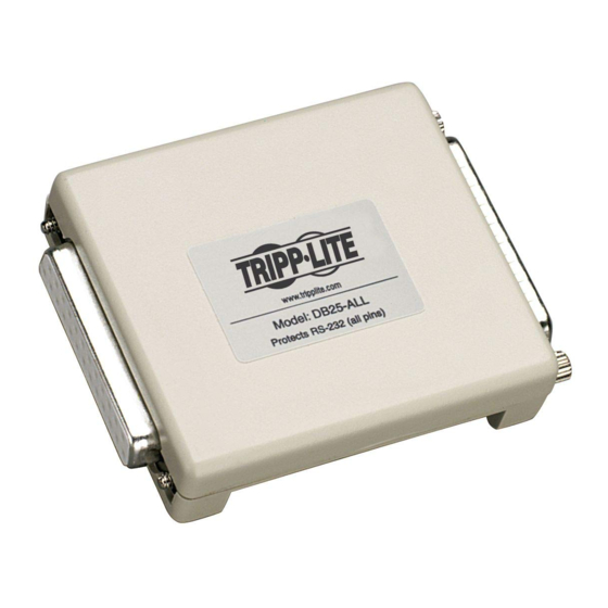 Tripp Lite DB25-ALL Specifications