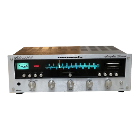 Marantz 2220B Service Manual