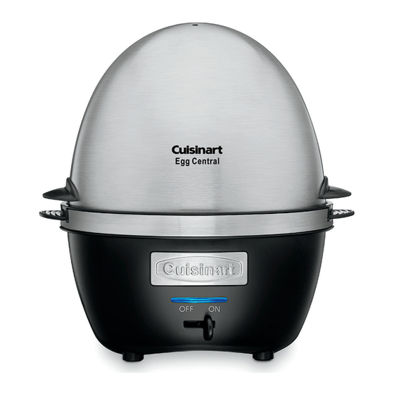 Cuisinart Egg Central CEC-10C Instruction/Recipe Booklet
