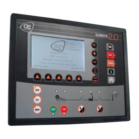 CRE Technology GENSYS 2.0 Technical Documentation Manual