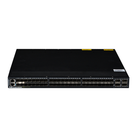 Ruijie Networks RG-S6220-48XS4QXSV1 Hardware  Installation And Reference Manual