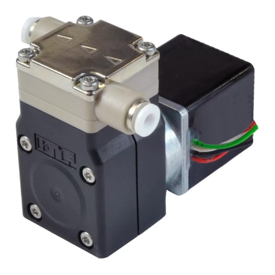 KNF NF 2.35 Operating And Installation Instructions
