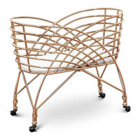 Nursery Works AURA METAL BASSINET Instruction Manual