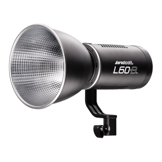 Westcott L60-B Bicolor COB User Manual