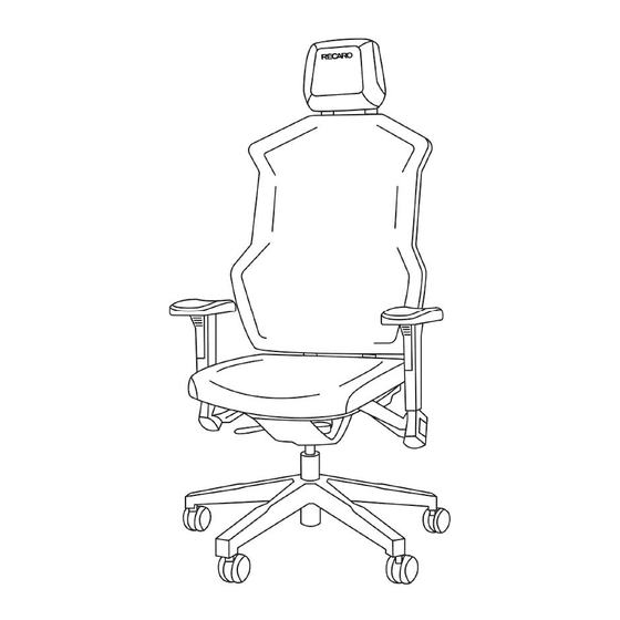 RECARO AER Operating Instructions