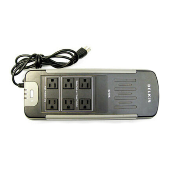 Belkin F6H375-USB User Manual