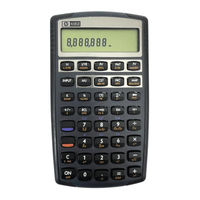 HP 10bII Owner's Manual