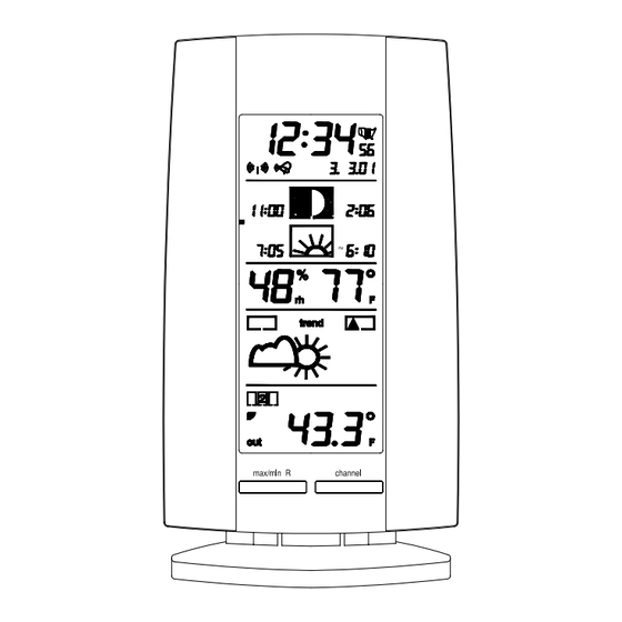 La Crosse Technology WS-9016U Instruction Manual