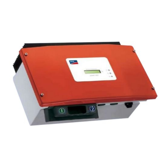 SMA SUNNY BOY 1100 INSTALLATION MANUAL Pdf Download ManualsLib