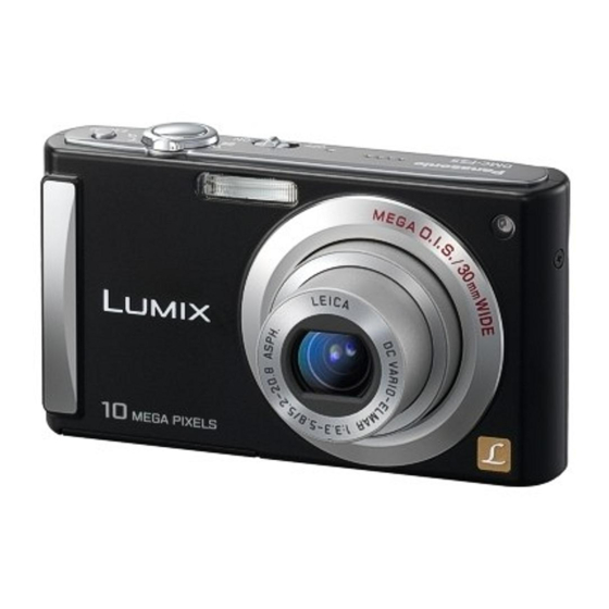 PANASONIC LUMIX DMCFS5 OPERATING INSTRUCTIONS MANUAL Pdf Download