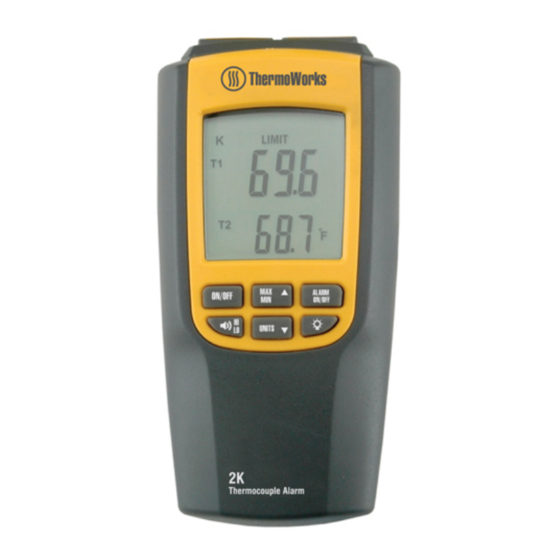 ThermaQ WiFi Thermocouple Alarm Thermometer