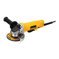 Dewalt DWE4012 Instruction Manual