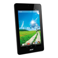 Acer Iconia One 7 User Manual