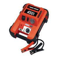 Black decker Jump starter Manuals ManualsLib