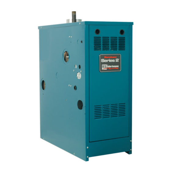 U.S. BOILER COMPANY 2 SERIES INSTALLATION, OPERATING AND SERVICE