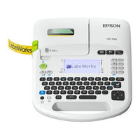 Epson LabelWorks LW-700 User Manual