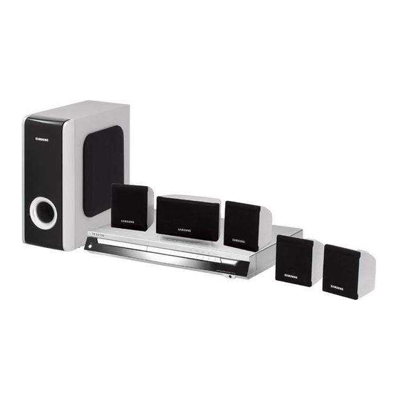 Samsung HT-P10 Instruction Manual