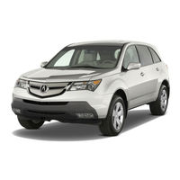Acura 2008 MDX Owner's Manual