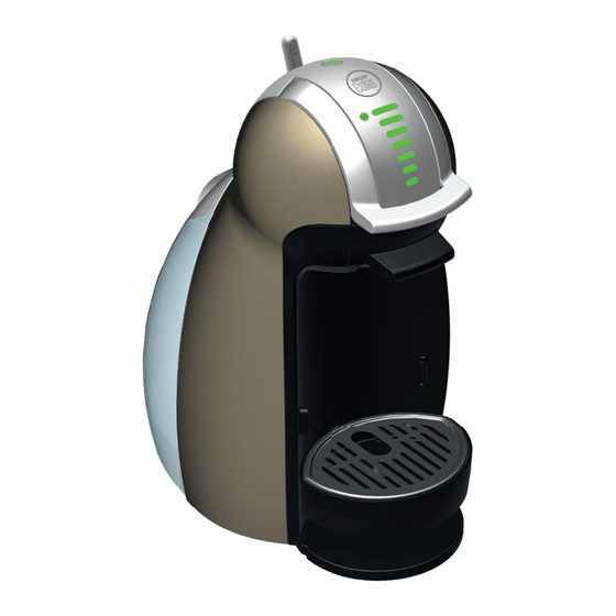 Dolce Gusto Genio Series User Manual