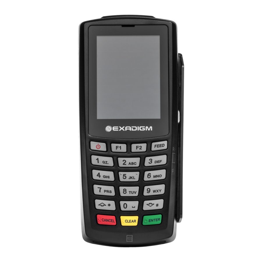 Exadigm NX2200e Manuals