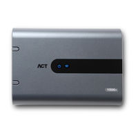 Vanderbilt ACTpro-1500 Installation And Operating Instructions Manual