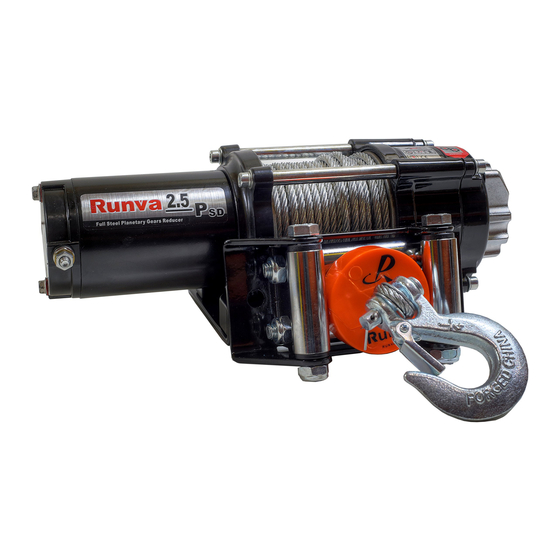 Runva 2.5 PSD Manual