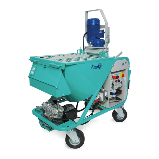 Imer Group KOINE 35 Operating, Maintenance, Spare Parts Manual