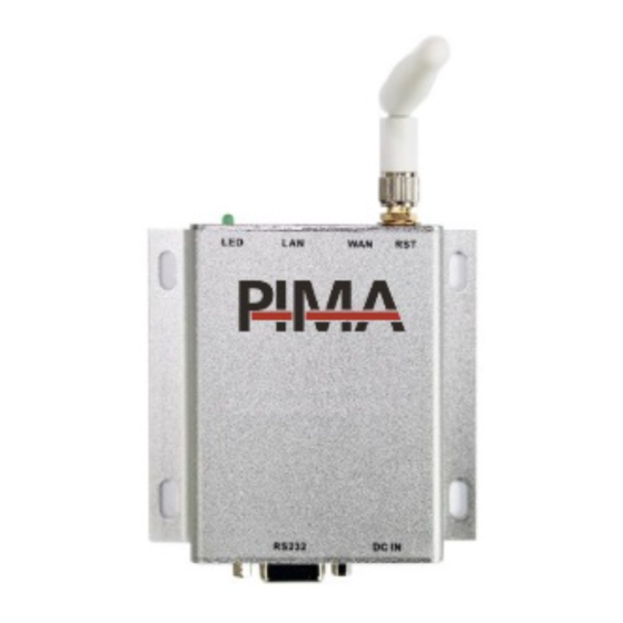 Pima WFM500 Installation Instructions Manual