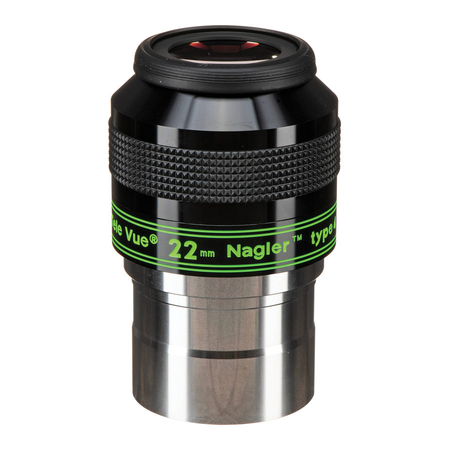 TeleVue Nagler Type 4 EYEPIECE Instructions