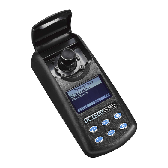 LaMotte DC1500 Chlorine Manual